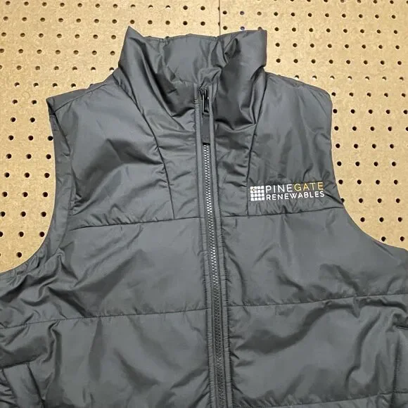 NWOT The North Face Black Everyday Insulated Vest Full Zip Medium Women